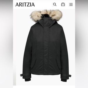 ARITZIA short parka AS IS